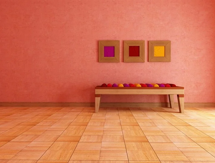 Cor salmão nas decorações